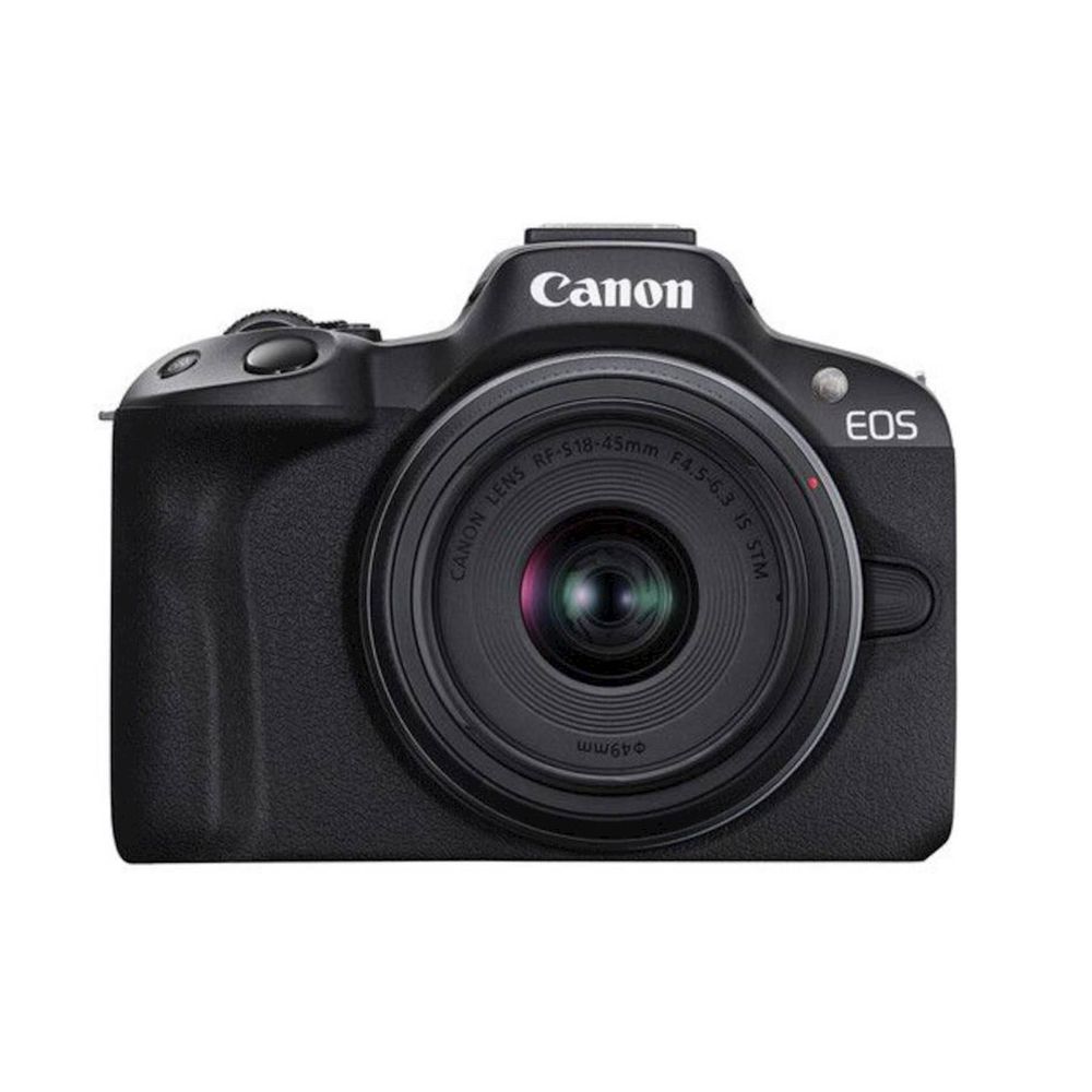 Fotoaparat CANON R50 RFS18-45 + RFS55-210 IS STM slika 1