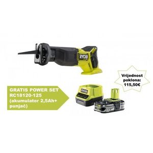 Ryobi Aku Sabljasta Pila RRS18X-0 (18V, ONE+, BL, bez aku) 30r