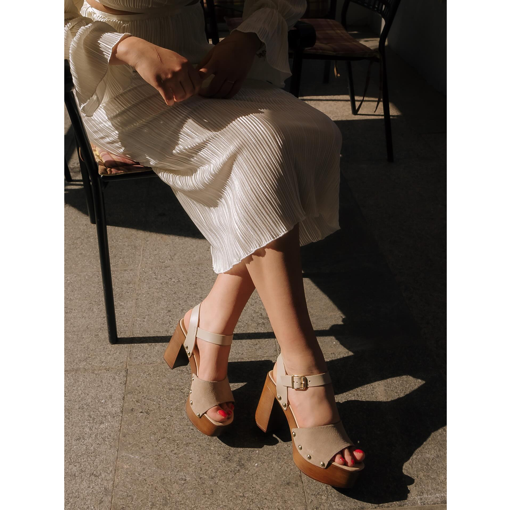 Vesna Sandale Patrizia Limited Edition, Bež slika 6
