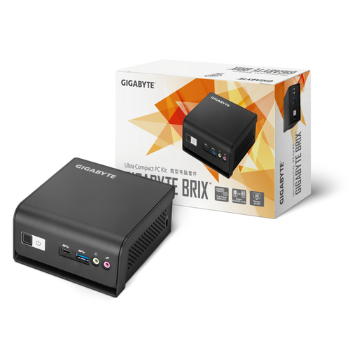 GIGABYTE BRIX PC NUC kit s Celeronom N4500, podrška za 2.5" HDD/SSD, WiFi i Bluetooth slika 1