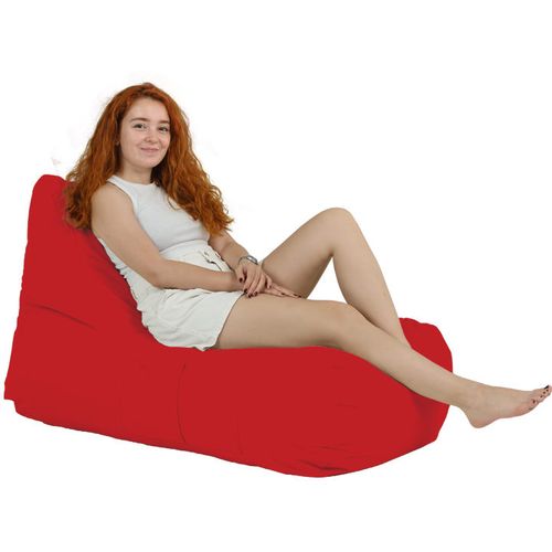 Atelier Del Sofa Vreća za sjedenje, Trendy Comfort Bed Pouf - Red slika 9