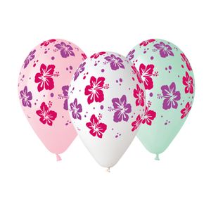 GS120-760 Balon Heli Hibiskus 33cm, 5kom