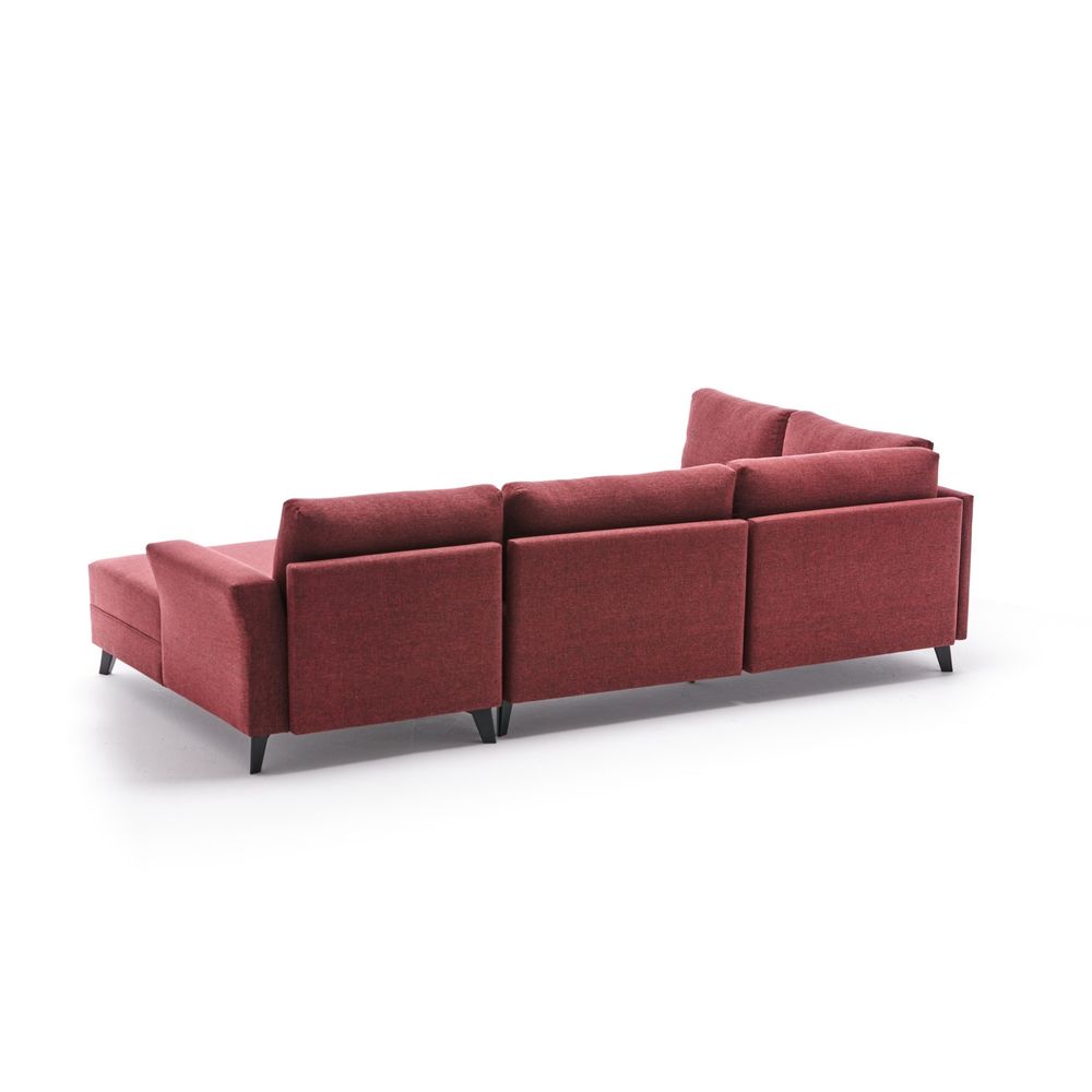 Eris - Kamen Crveni Ugaoni Sofa-Krevet slika 2