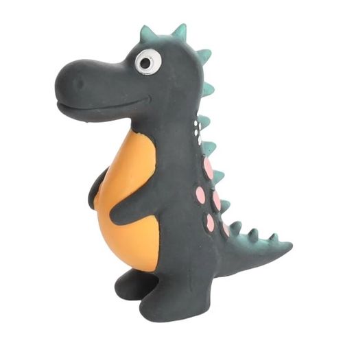 LATEX DINO ČRNI S - Igračka za Pse slika 1