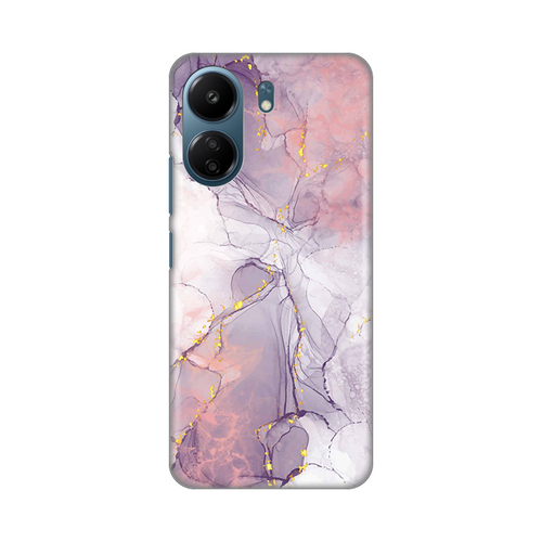 Torbica Silikonska Print za Xiaomi Redmi 13C Pink Marble slika 1