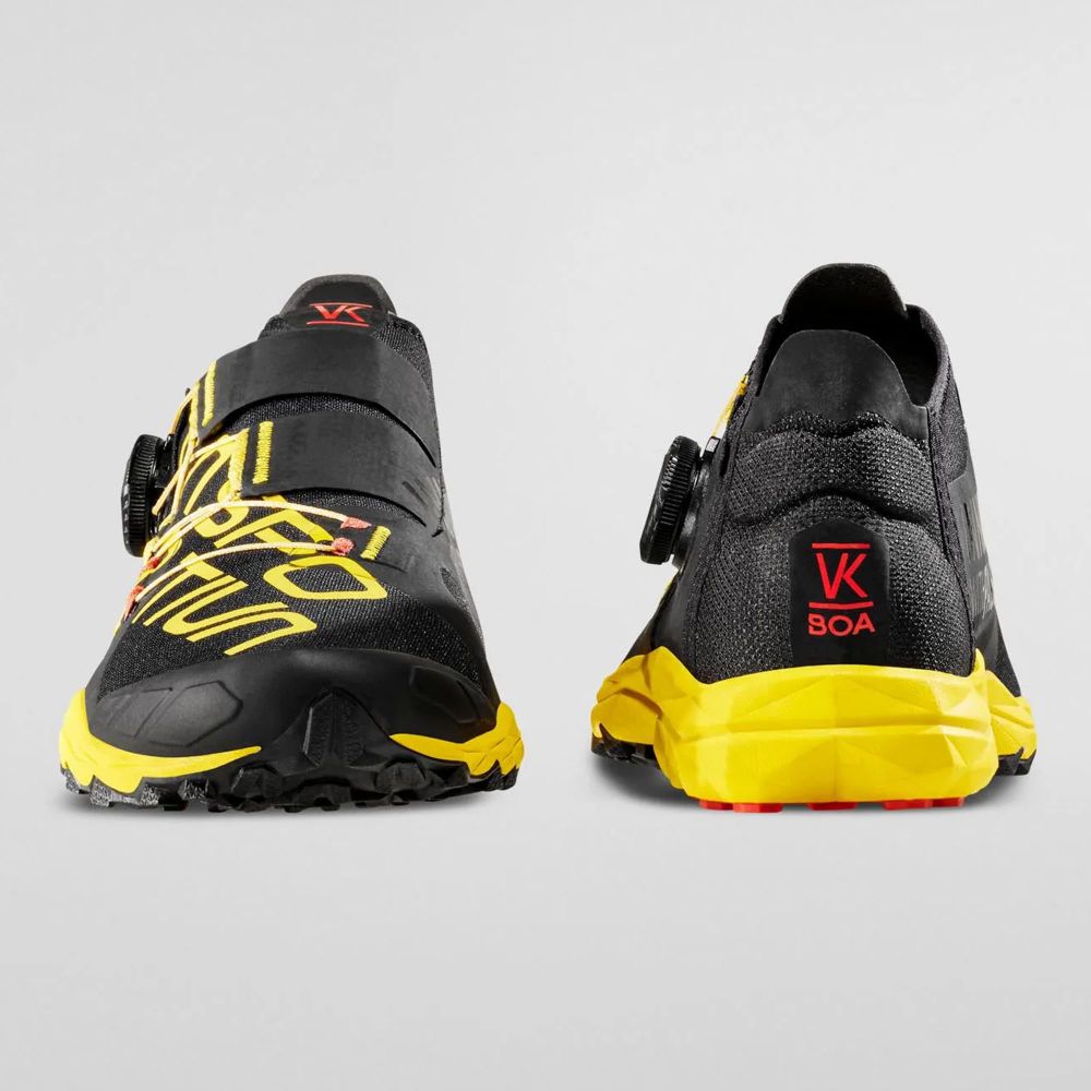 La Sportiva Muške patike Trail VK Boa Black/Yellow slika 4