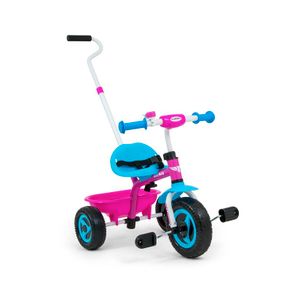 Milly Mally tricikl s pedalama rozno - tirkizni