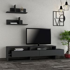 Woody Fashion TV jedinica, Antracit, Gara - Anthracite