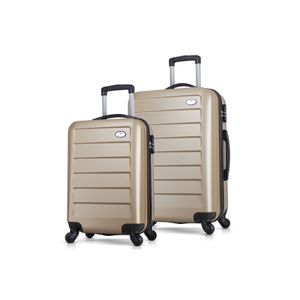 Ruby - MV6370 Gold Suitcase Set (2 Pieces)