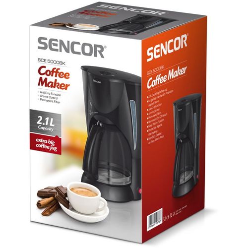 Sencor aparata za kavu SCE 5000BK slika 4