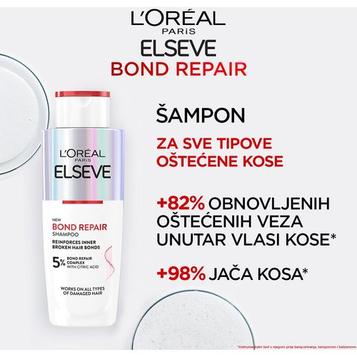 L'Oréal Paris Elseve Bond Repair šampon za kosu 200 ml slika 3