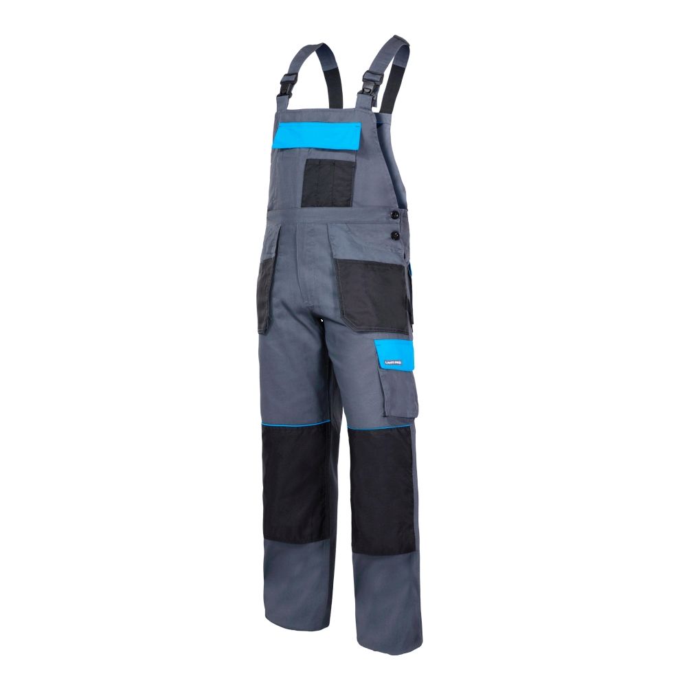 HLAČE S NARAMENICAMA SIVA I PLAVA 100% PAMUK "3XL"  L4060460 slika 1
