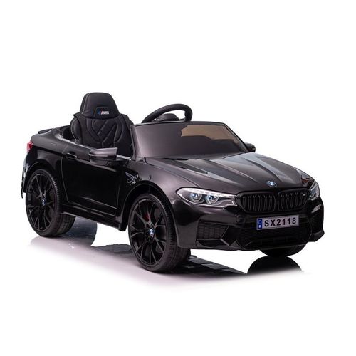 Automobil na akumulator BMW M5 - crni slika 1