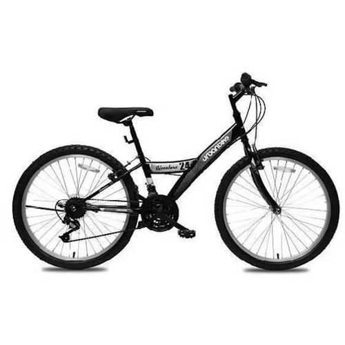 MTB Bicikl Urbanbike Adventure 24" crno-sivi slika 1