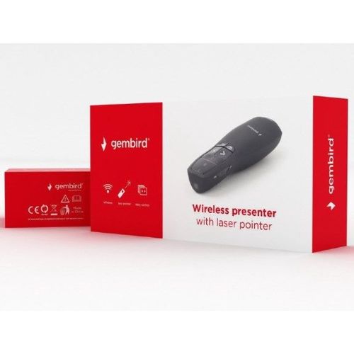 WP-L-02 Gembird Wireless prezenter, laser pointer slika 1