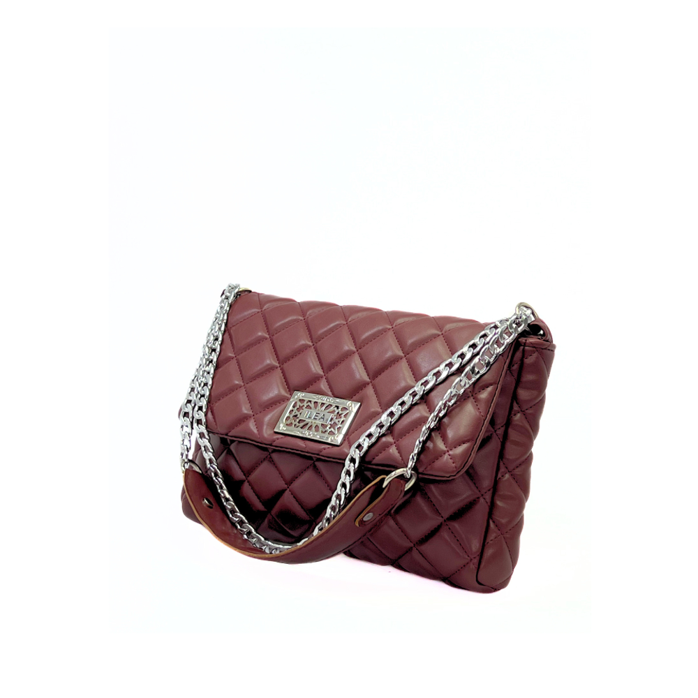 ILEA Ženska torba Mina M 34x24cm, Bordo slika 2