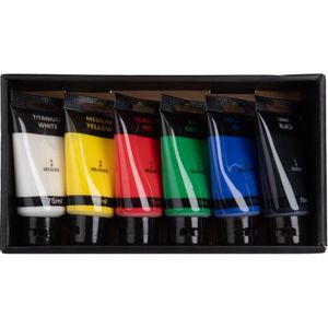 Creativeart tempere akrilne 6 x 75 ml   