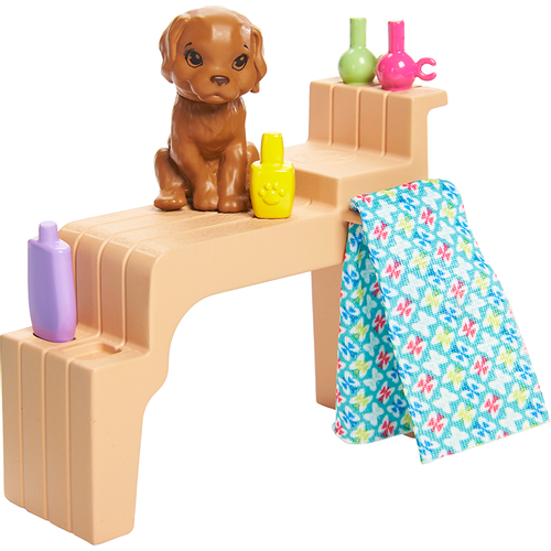 BARBIE MANIKURA-PEDIKURA SPA SET S LUTKO slika 4