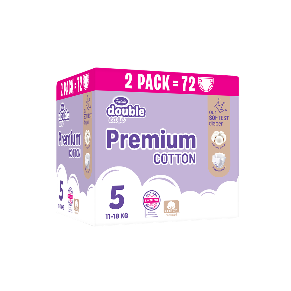 Violeta pelene Maxi Pack Box Premium Cotton Junior  slika 2