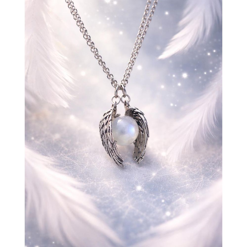 Poludrago kamenje Ogrlica - Angel Opal slika 1
