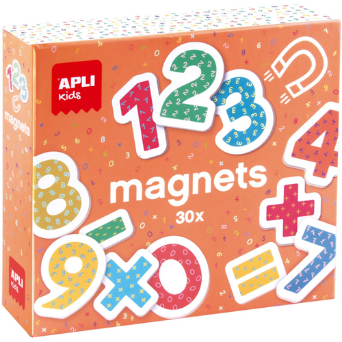 APLI kids Magneti - drveni brojevi slika 1