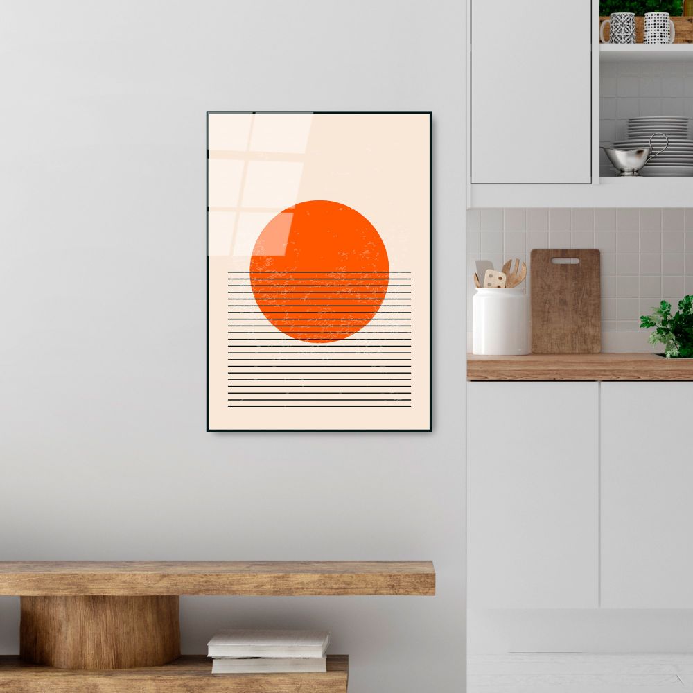 UV-887 - Dekorativna Slika na Kaljenom Staklu, Višebojna, 45 x 65 cm slika 2