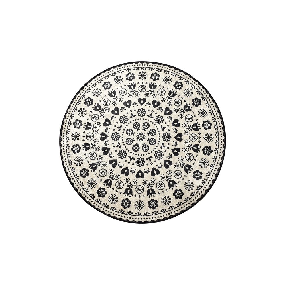 Kupatilski tepih Venice - (prečnik 100 cm) šareni slika 2