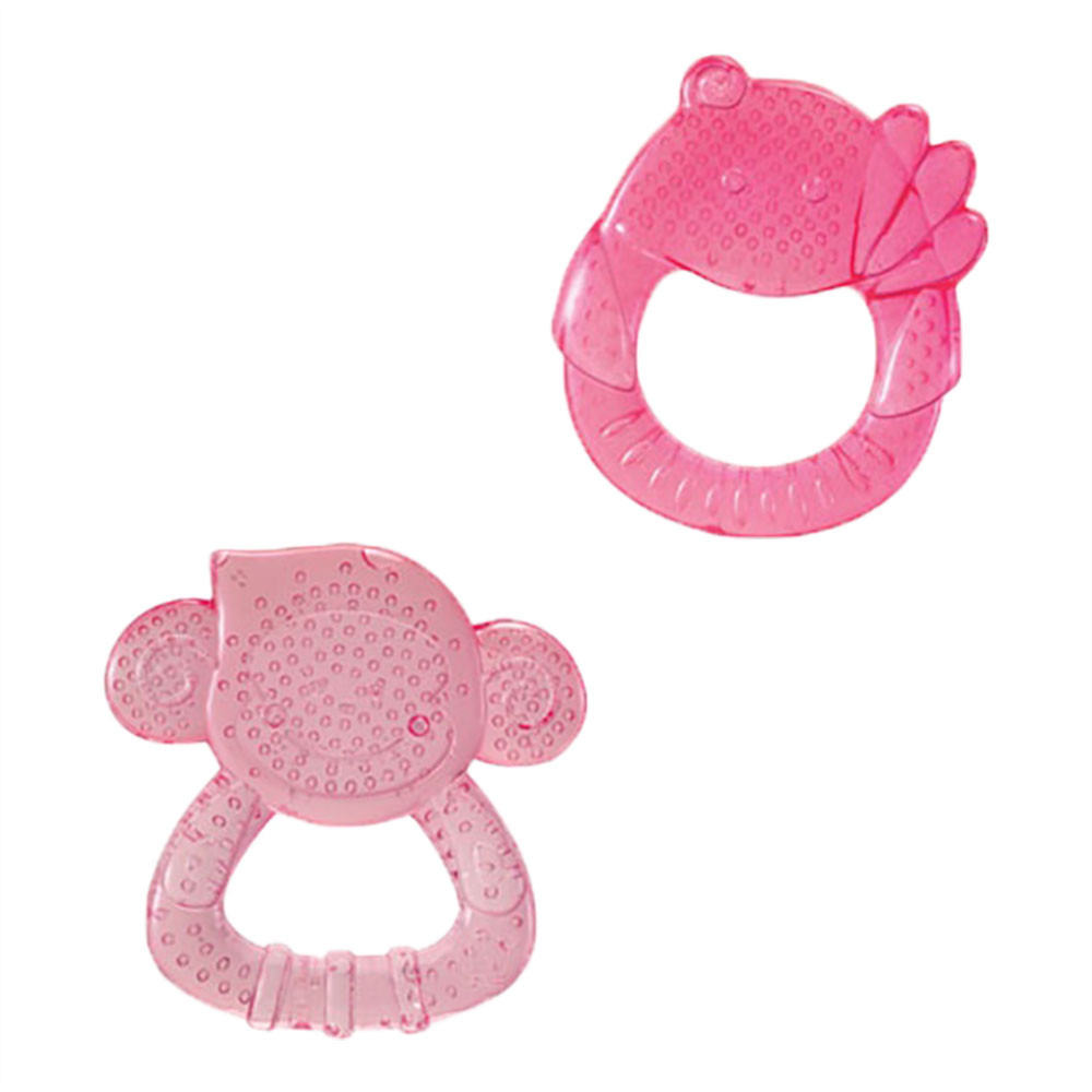 Infantino 316613 Glodalica Safari Teething Pals 2kom slika 1