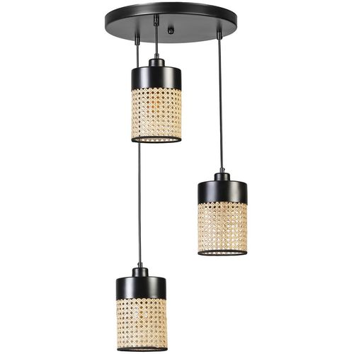 Zeus 8705-3 Rattan
Black Chandelier slika 1