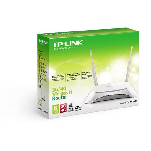 TP-Link TL-MR3420, 3G/4G Wireless N Router,300Mbps slika 1