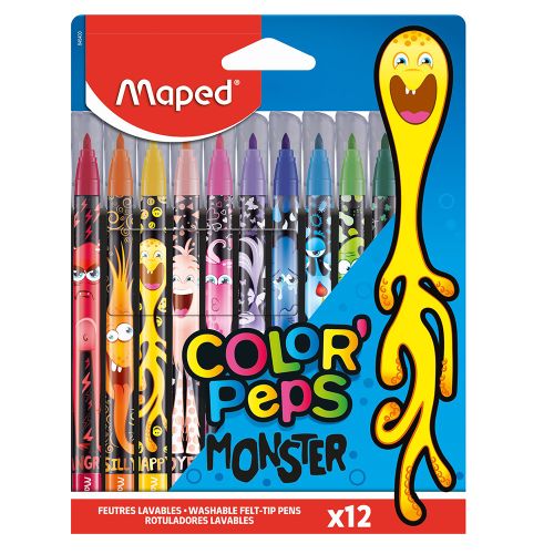 MAPED Flomasteri školski Color'Peps Monster 12/1 slika 1