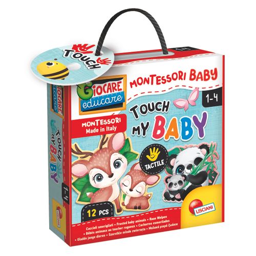 LISCIANI Montessori Baby puzzle životinje i mladunci 92673 slika 2