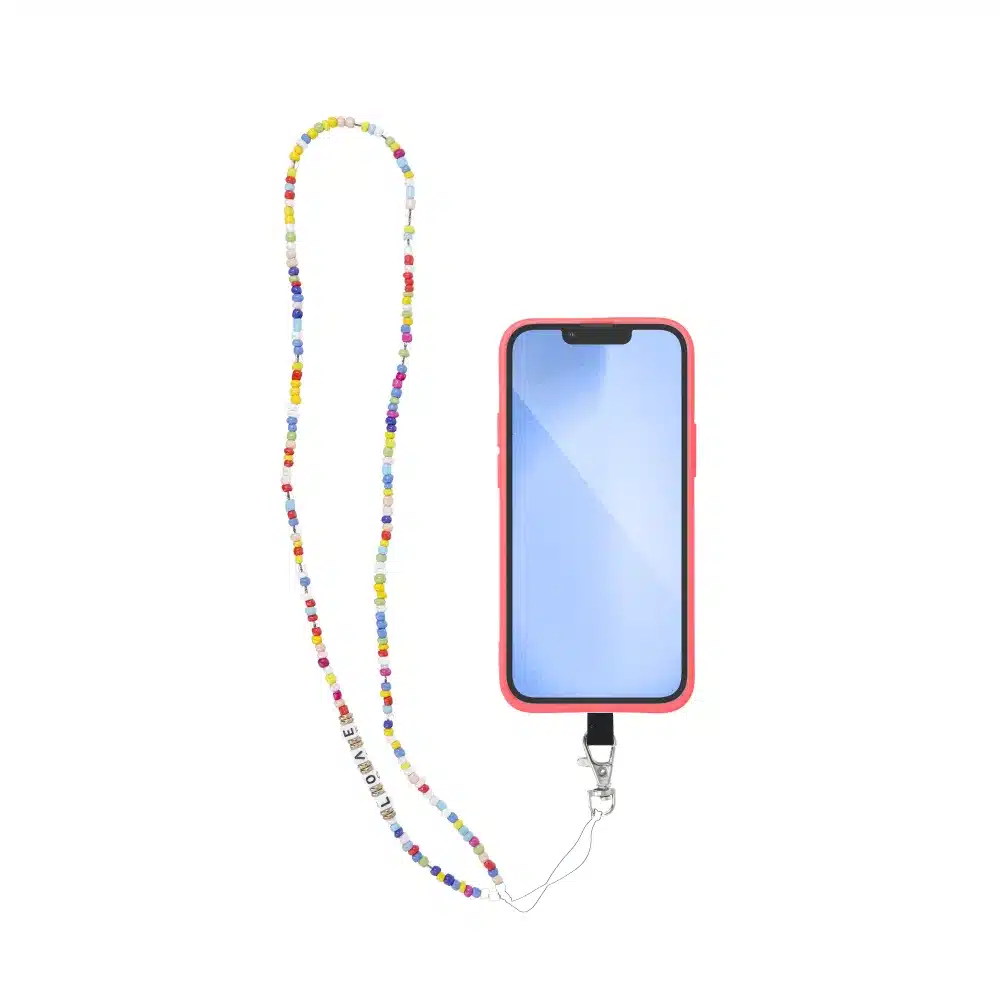 PIXIE privjesak za telefon / dužina konopa 68cm (34cm u omčici) / oko vrata - perle slika 7