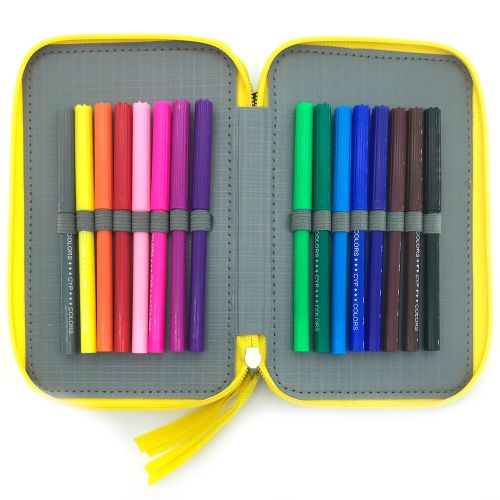 Bluey Leaves triple pencil case slika 2