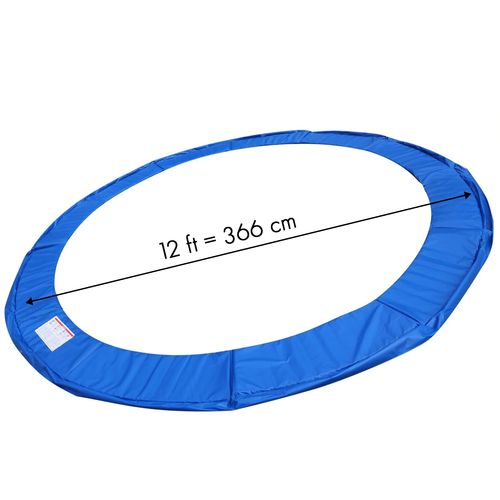 Univerzalna zaštitna navlaka za trampoline 366-374cm plava slika 5