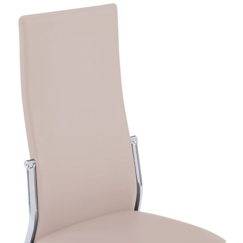 Blagovaonske stolice od umjetne kože 4 kom boja cappuccina slika 23