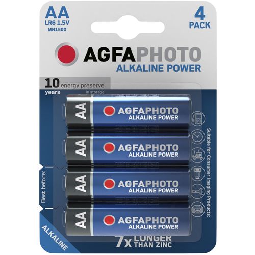 Agfa baterija alkalna 1,5V AA LR06 pk4 slika 1