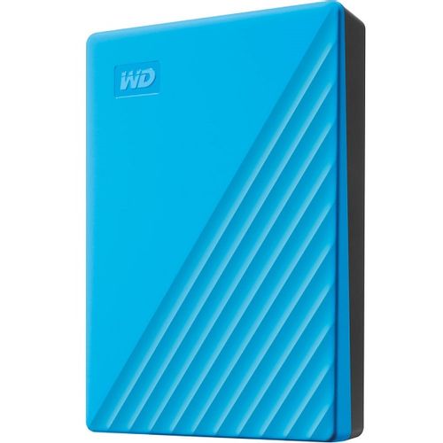 Western Digital WDBPKJ0040BBL-WESN External HDD 4TB, USB3.2 Gen 1 (5Gbps), My Passport, Sky Blue slika 1