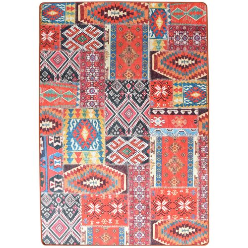 Patchwork   Multicolor Carpet (140 x 190) slika 3