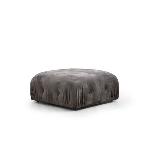 Atelier Del Sofa Kutna garnitura, Sivo, Bubble Corner ( L1-O1-1R -Puf) - Grey slika 8