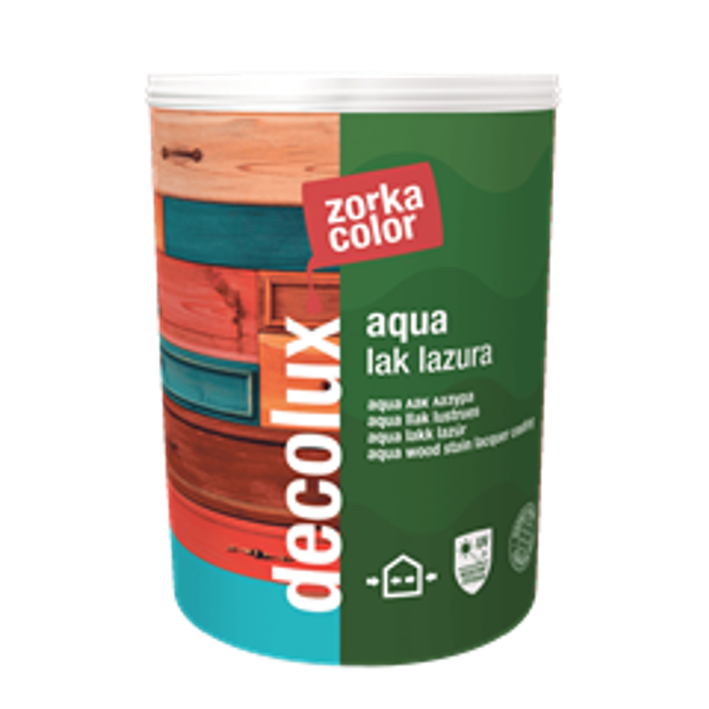 Decolux Aqua Lazura 0.65 L 09 Palisander slika 1