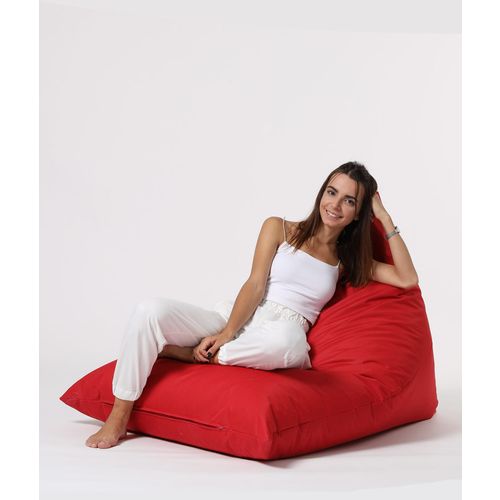 Atelier Del Sofa Vreća za sjedenje, Pyramid Big Bed Pouf - Red slika 4