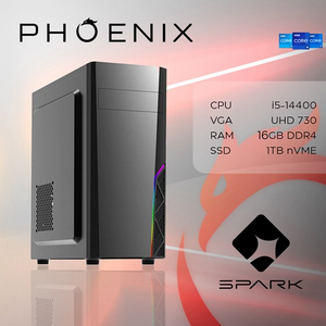 Phoenix računalo SPARK Y-232, Intel i5 14400, 16GB DDR4, NVME SSD 1TB