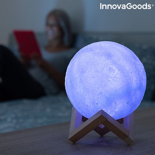 InnovaGoods Moondy punjiva LED svjetiljka oblik mjeseca slika 8