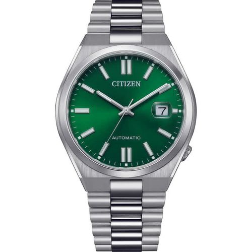 Muški sat Citizen TSUYOSA AUTOMATIC - Zelena i Srebrna (Ø 40 mm) slika 1