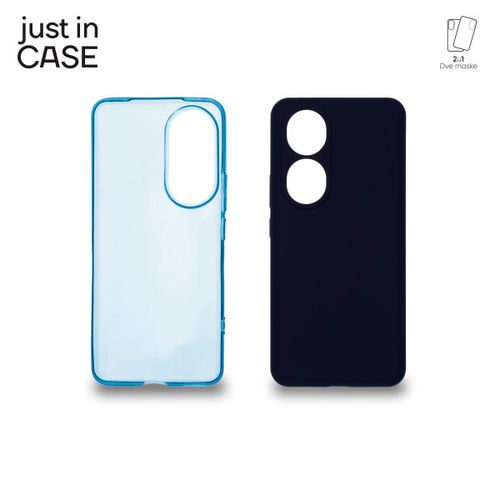 2u1 Extra case MIX paket PLAVI za Honor 90 slika 1