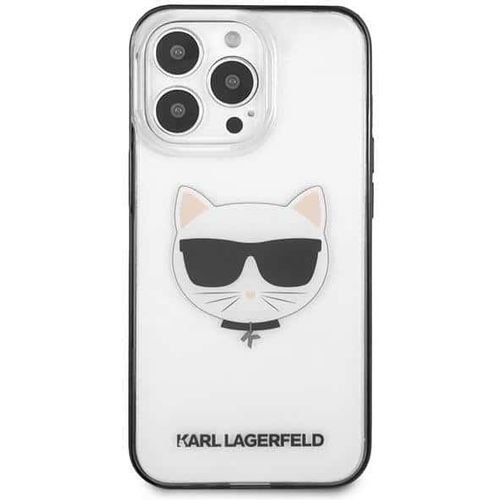 Karl Lagerfeld maska za iPhone 13 Pro Transparent Iconic Choupette slika 3