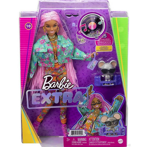 Barbie Extra - Pink Pletenice slika 2