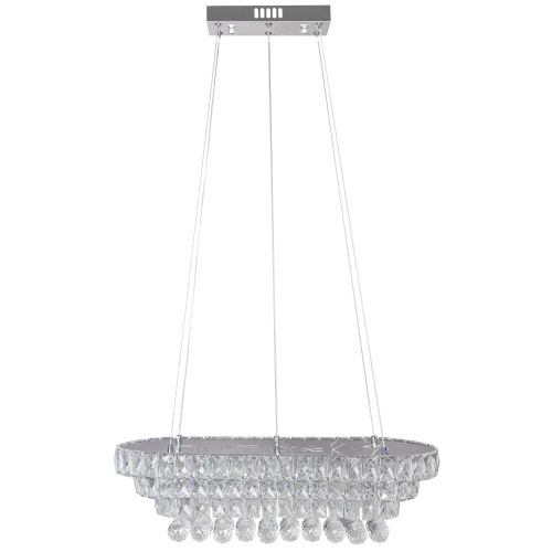 TOOLIGHT viseća stropna svjetiljka Crystal LED 102W Daljinski upravljač APP417-CP slika 10