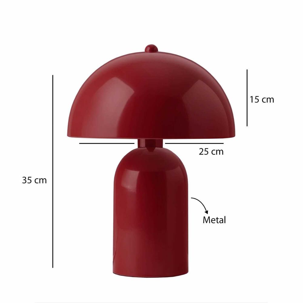 Stolna Lampa 241881 - Crvena slika 3